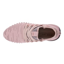 ECCO Sneaker Zipflex Low Lea/Tex (Premium-Leder) pink Damen